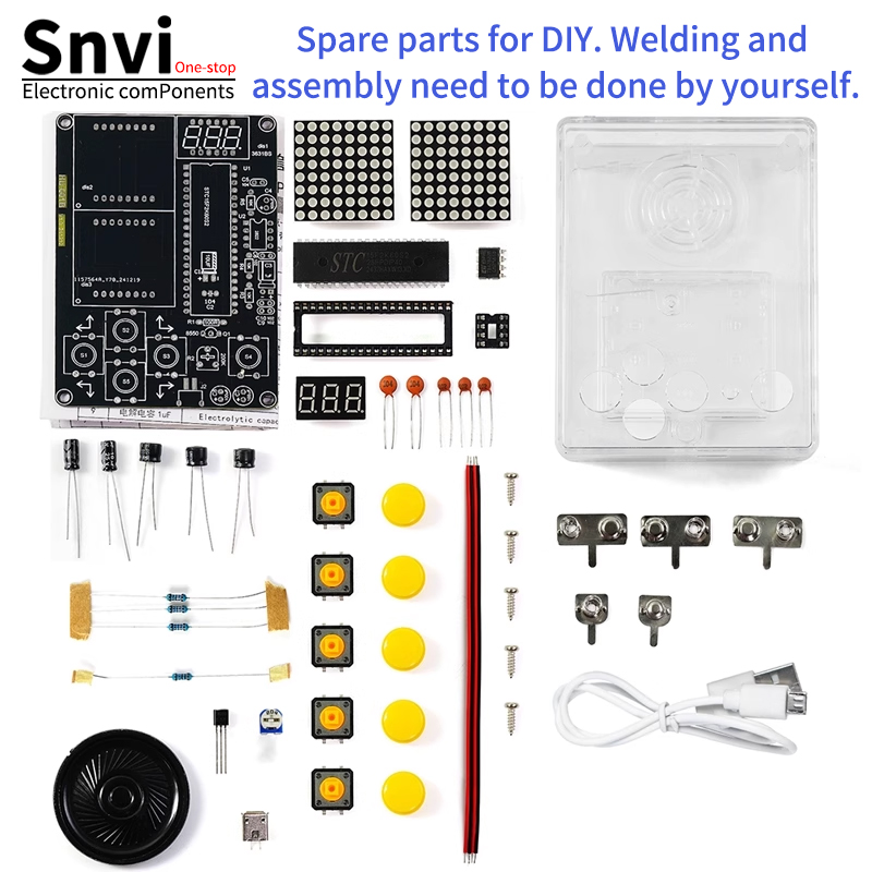 Snvi DIY Pixel Game Console Ki - Diy Electronics Game 리뷰 및 가격