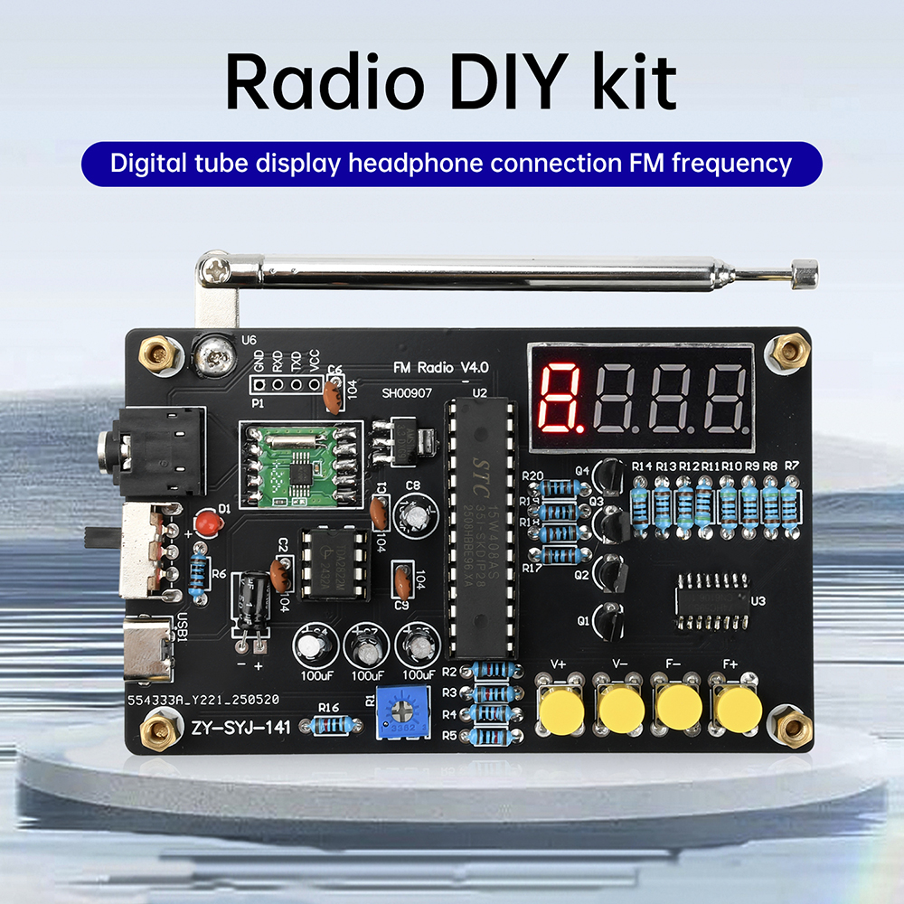 DIY RDA5807M Radio Kit 87-108M - Diy Electronics Youtube 리뷰 및 가격